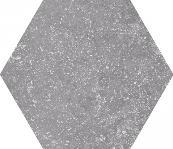 Equipe Coralstone Hexagon Grey 29.2x25.4