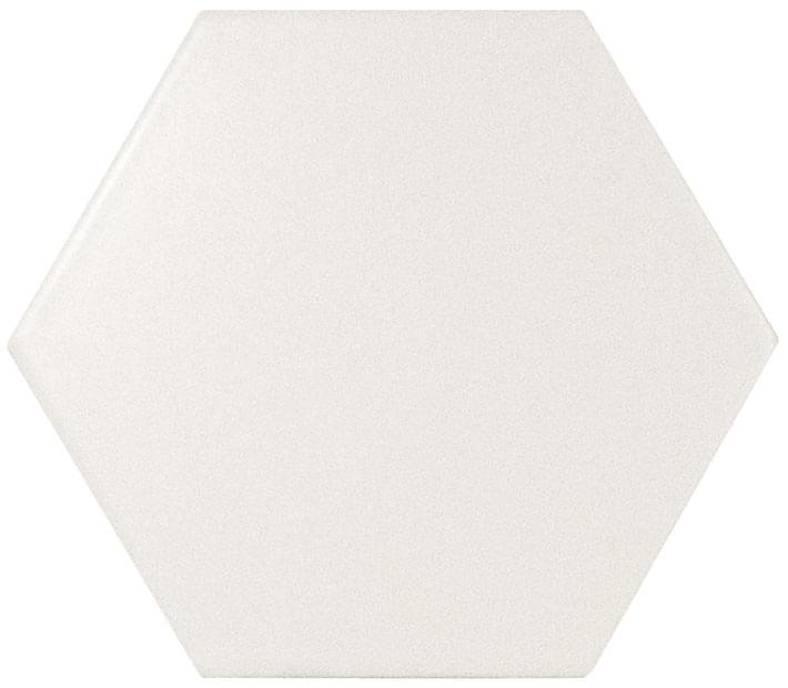 Equipe Scale Hexagon White Matt 10.7x12.4