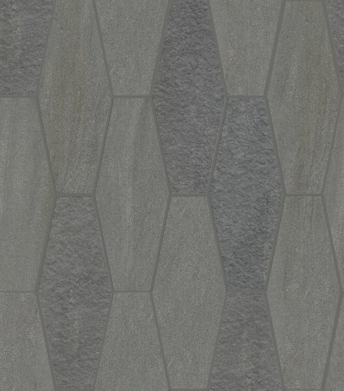 Ergon Elegance Mosaico Exagon Mix Grey 30x30