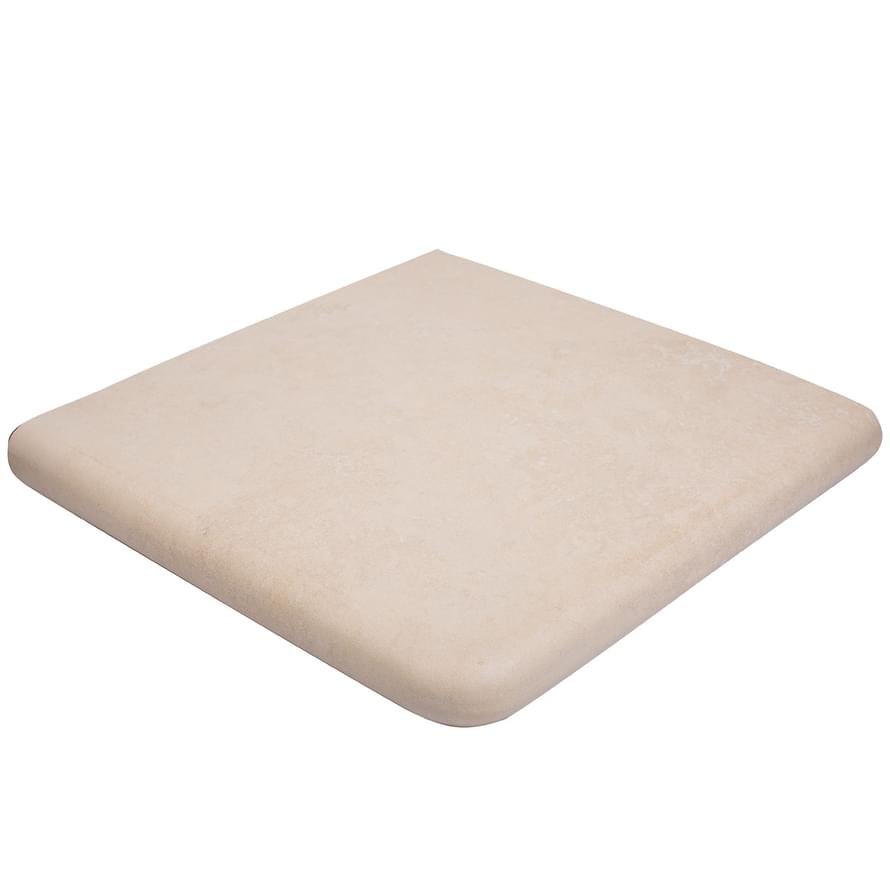 Exagres Stone Cartabon Cream Ступень Угловая Закругленная 33x33