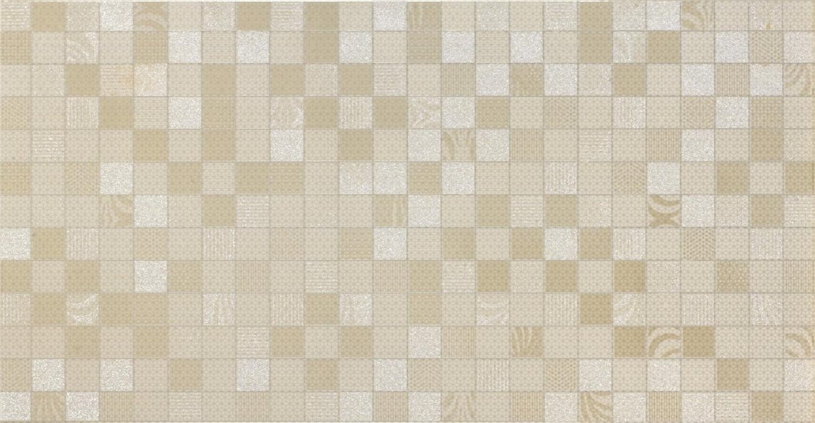 Fanal Cube Mosaico Crema 32.5x60