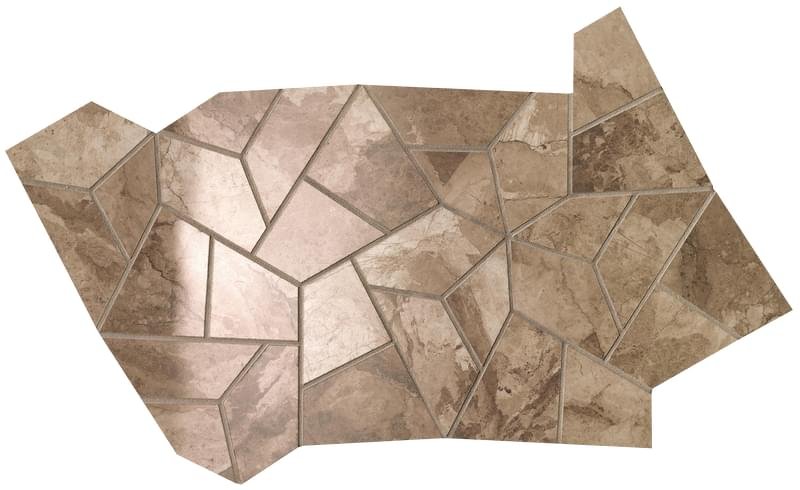 Fap Kamu Beige Fly Mosaico Brillante 25x41.5