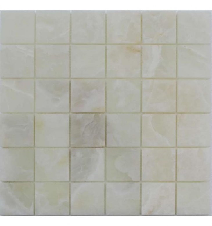 FK Marble Classic Mosaic White Onyx 48 30.5x30.5