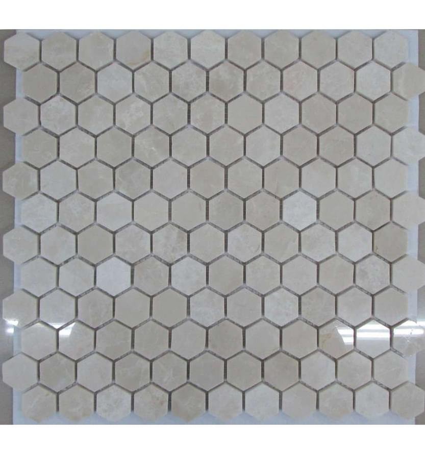 FK Marble Hexagon Crema Nova 29.5x28