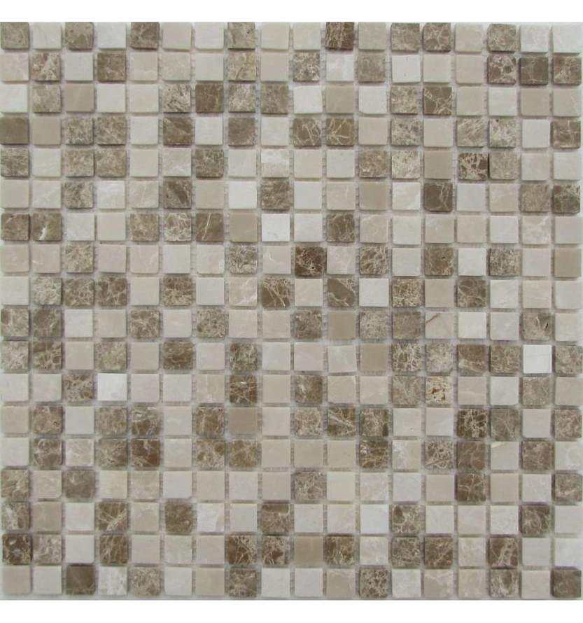 FK Marble Mix Mosaic Cappuccino Cream 15-4P 30.5x30.5