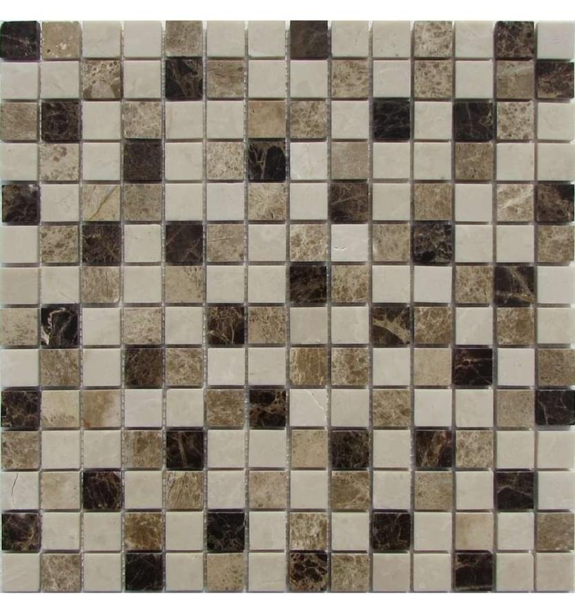 FK Marble Mix Mosaic Mix Emperador 20-4P 30.5x30.5