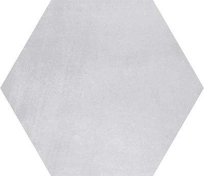 Geotiles Starkhex Argent 25.8x29