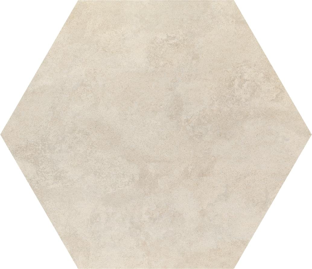 Gigacer Elementa Ivory Stone Large Hexagon 6 Mm 36x31