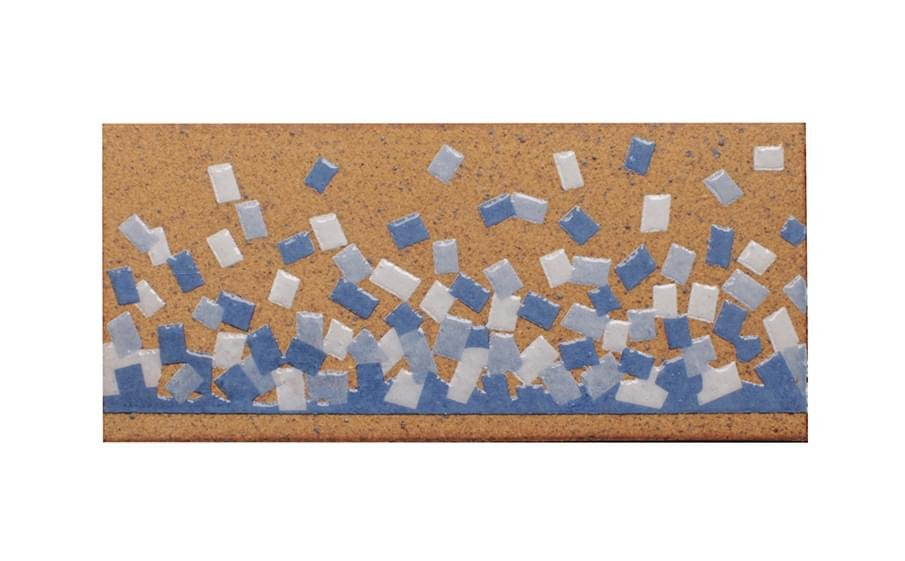 Gres De Breda Decorado Ruhi Esmaltado Sky Blue 15x33