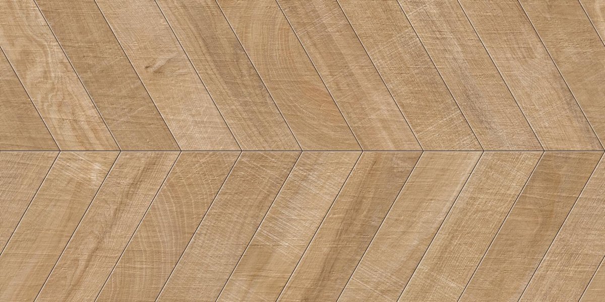 Ibero Artwood Chevron Natural 60x120