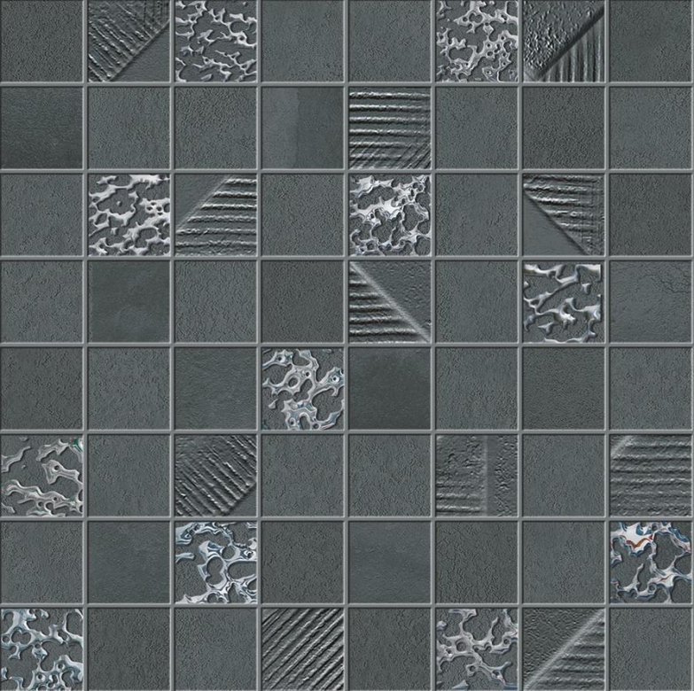 Ibero Cromat One Mosaic Carbon 30x30