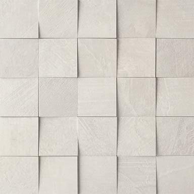 Impronta Italgraniti Spatula Bianco Mosaico Mix 3D 34.5x34.5