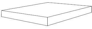 Italon Materia Carbonio Scalino Angolare Destro 33x60