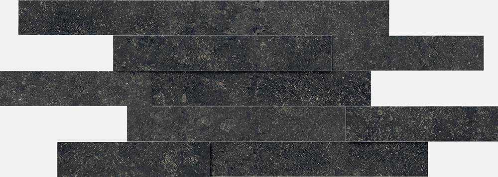 Italon Room Stone Black Brick 3D 28x78