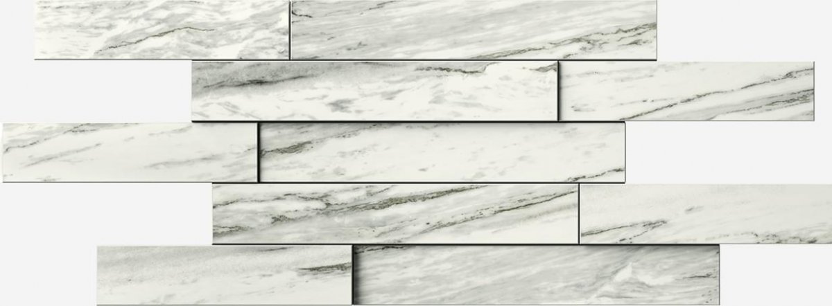 Italon Skyfall Bianco Brick 3D 28x78