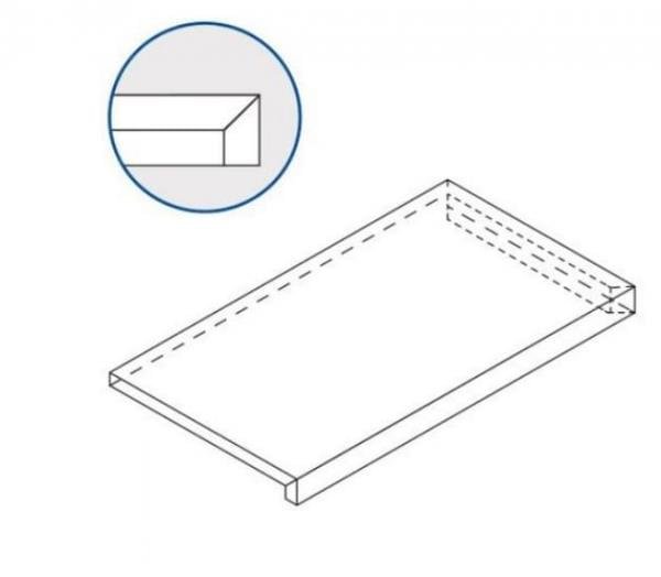 Italon Surface Astrus Scalino Angolare Destro 33x120