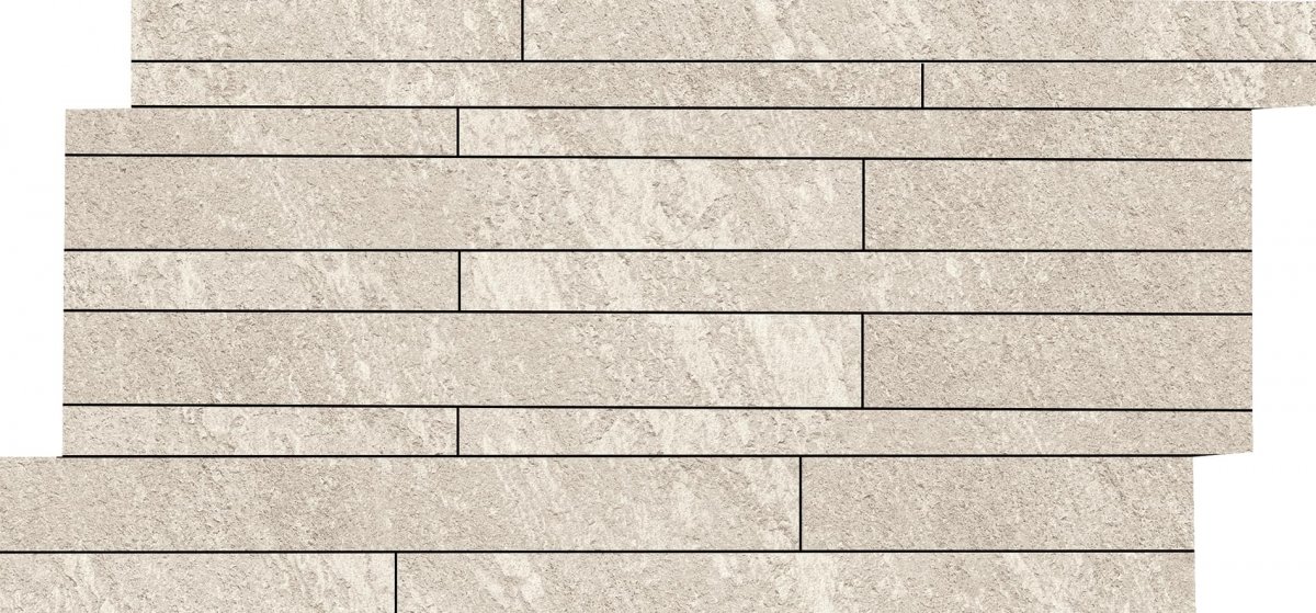 Keope Aran Ivory Mosaico Multispessore R10 30x60