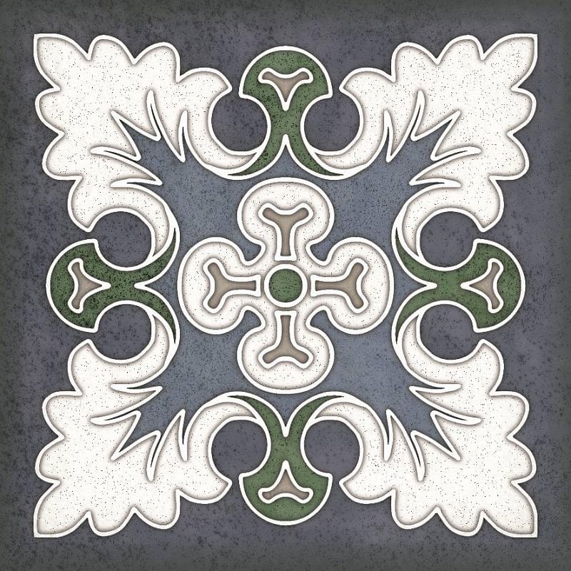 Керлайф Smalto Decor 1 Blu 15x15