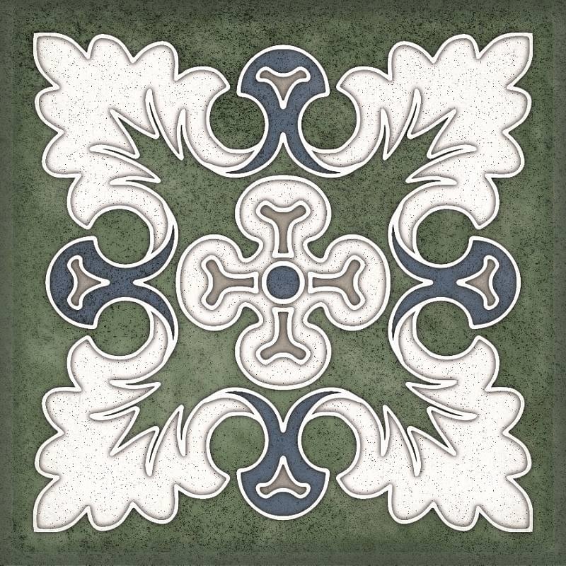 Керлайф Smalto Decor 1 Verde 15x15
