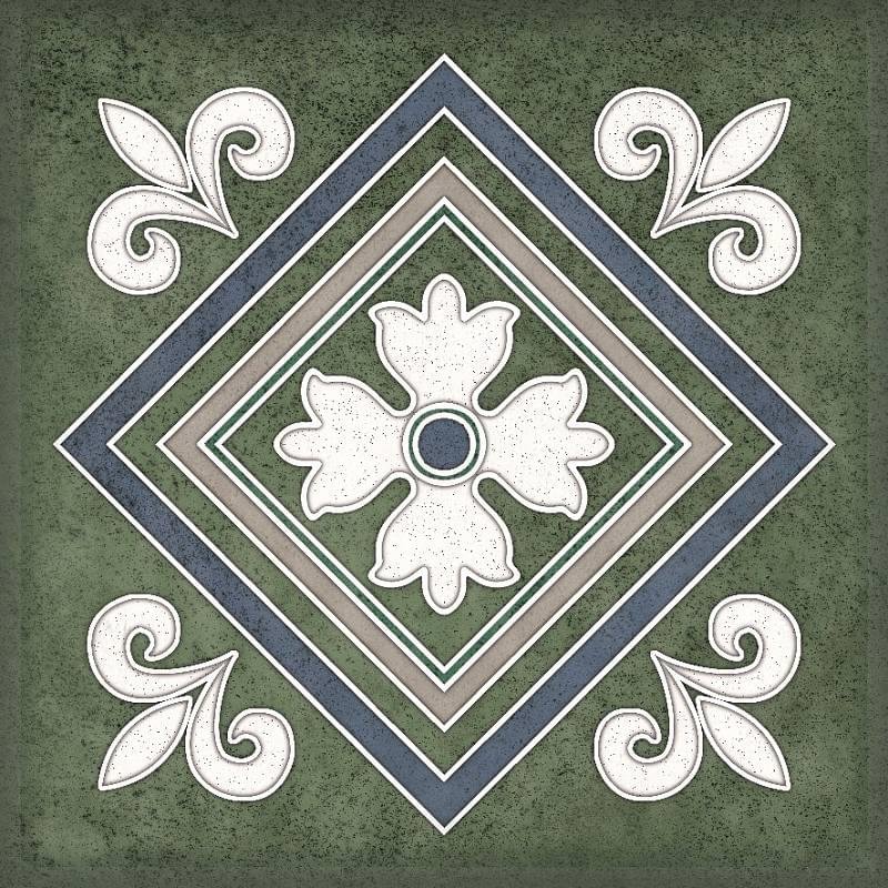 Керлайф Smalto Decor 2 Verde 15x15