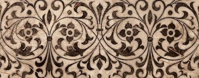 Kutahya Perge Brown Bone Decor 30x75