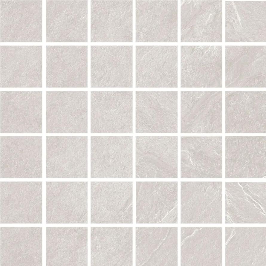 La Fabbrica Ardesia Bianco Su Rete 30x30