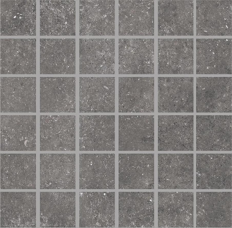 La Fabbrica Blue Evolution Mosaico Anthracite Rett 30x30