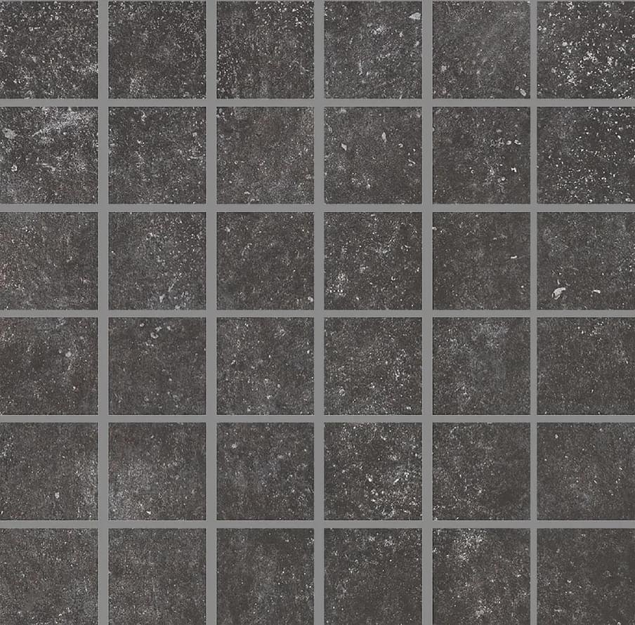La Fabbrica Blue Evolution Mosaico Black Rett 30x30