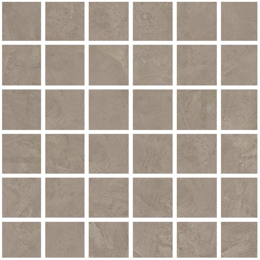 La Fabbrica Resine Mosaico Tortora Sat Rett 30x30