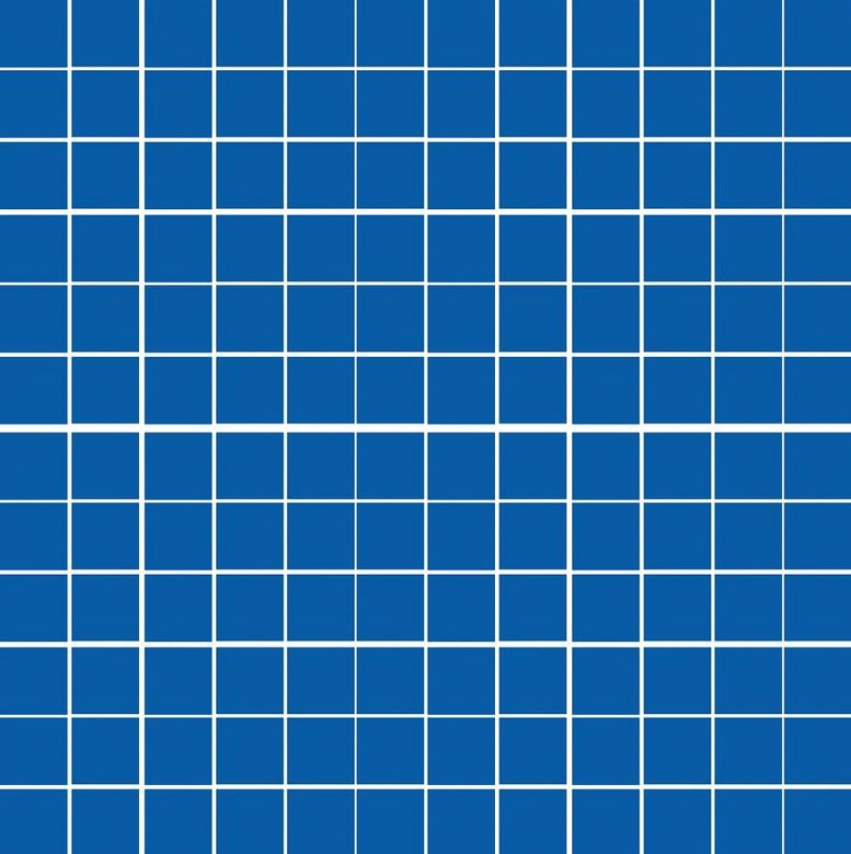 Land Gallery Slim Blue Mosaico 2.5x2.5 29.75x29.75