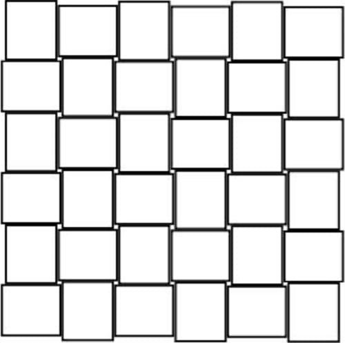 Land Garoe White Cross Natural Mosaico 29.75x29.75