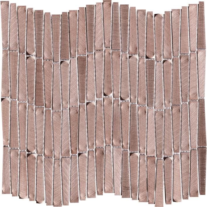 LAntic Colonial Gravity Mosaics Aluminium Wave Rose Gold 28.9x30.2