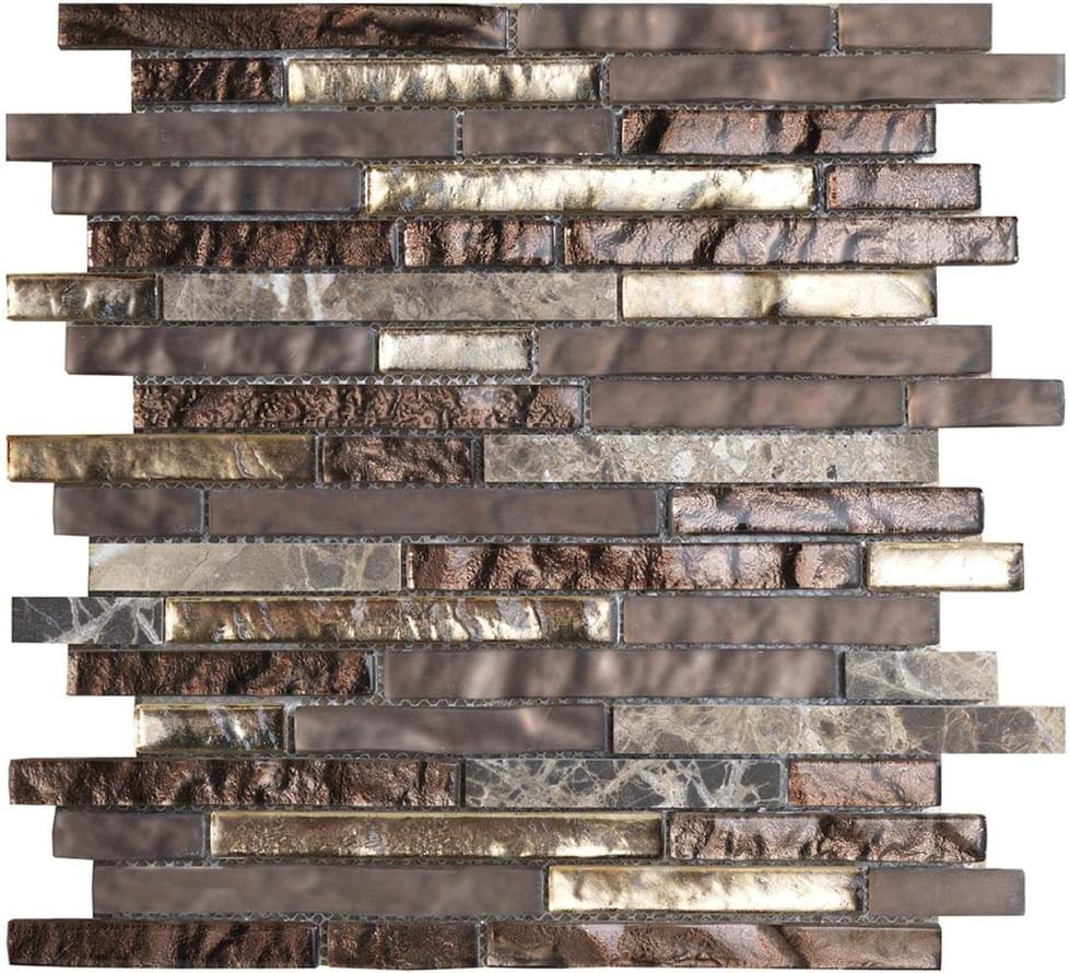 LAntic Colonial Mosaics Treasures Bronz Emper Strip 29.2x30.4