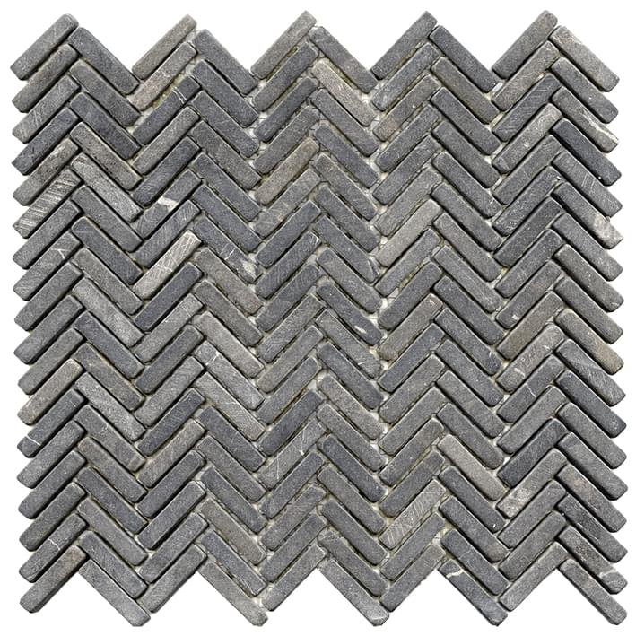 LAntic Colonial Paradise Mosaics Arrow Negr 29.2x27.2