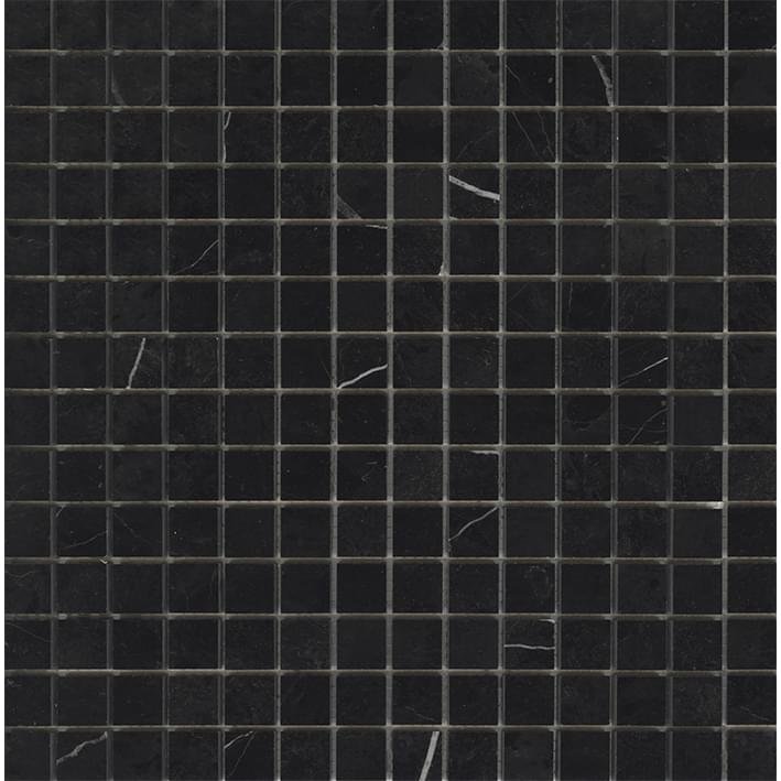 LAntic Colonial Victorian Mosaics Negro Marquina 29x29