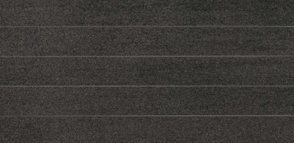 Lea Ceramiche Slimtech Basaltina Stone Project Listello Stuccata 25x50