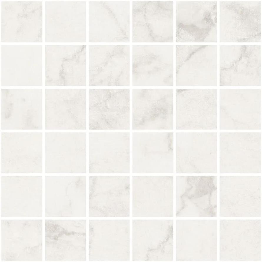 Magica Antica Carrara White Mosaic 30x30