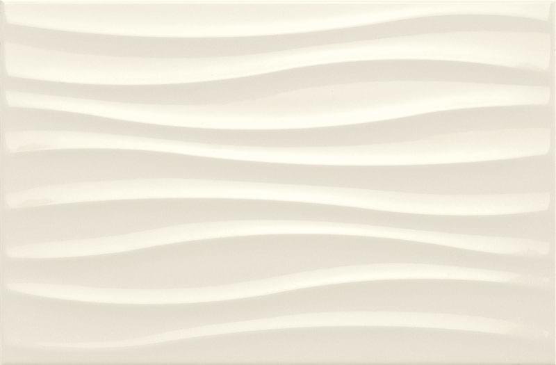 Marazzi Chroma Ivory Struttura Tide 3D 25x38