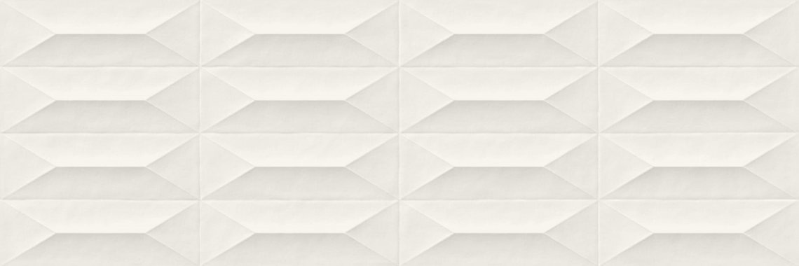 Marazzi Colorplay White Struttura Cabochon 3D Rett 30x90
