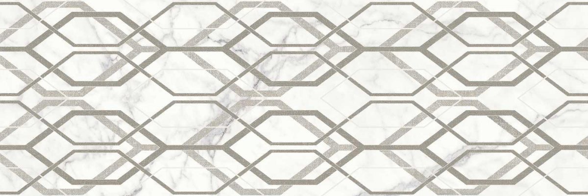 Marazzi Marbleplay Decoro Net Statuarietto 30x90