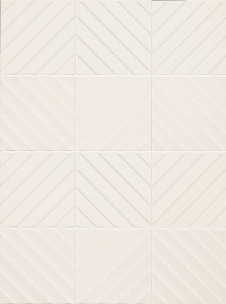 Marca Corona 4D Diagonal White 20x20