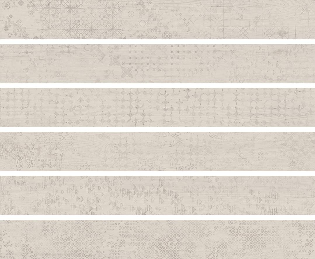 Marca Corona Lagom Mix Folk White 15x120