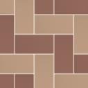 Micro Microtiles Herringbone Mix Cotto-Klinker 40.2x40.2