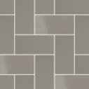 Micro Microtiles Herringbone Mix Glaze Grey 40.2x40.2