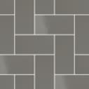 Micro Microtiles Herringbone Mix Glaze Mud 40.2x40.2