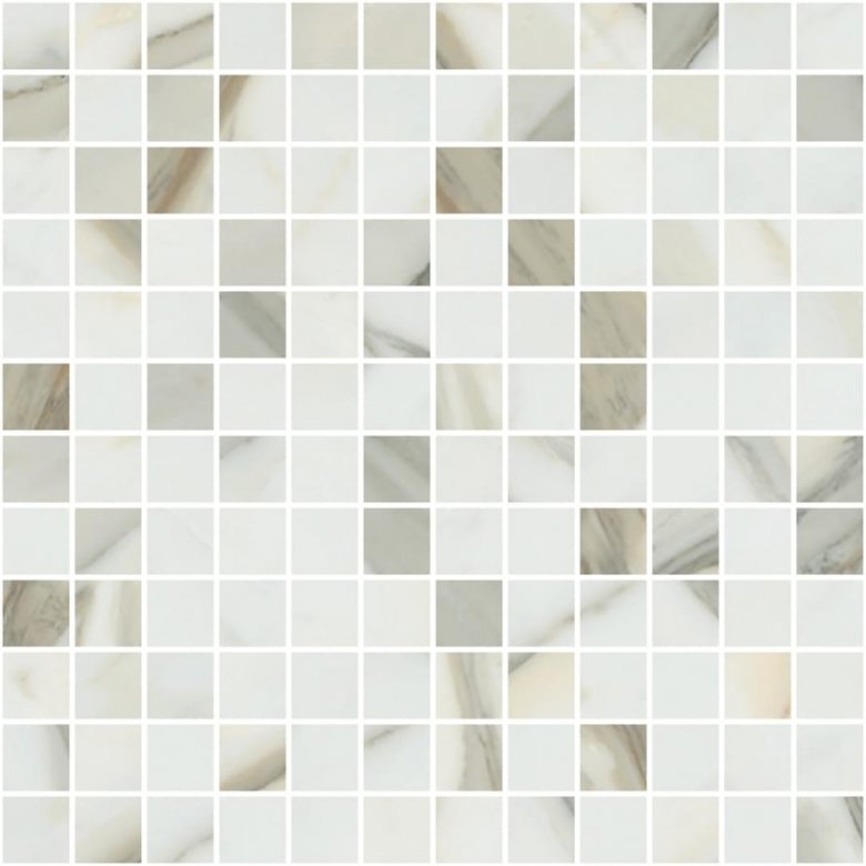 Mirage Cosmopolitan Calacatta Gold Luc Mosaico 144 30x30