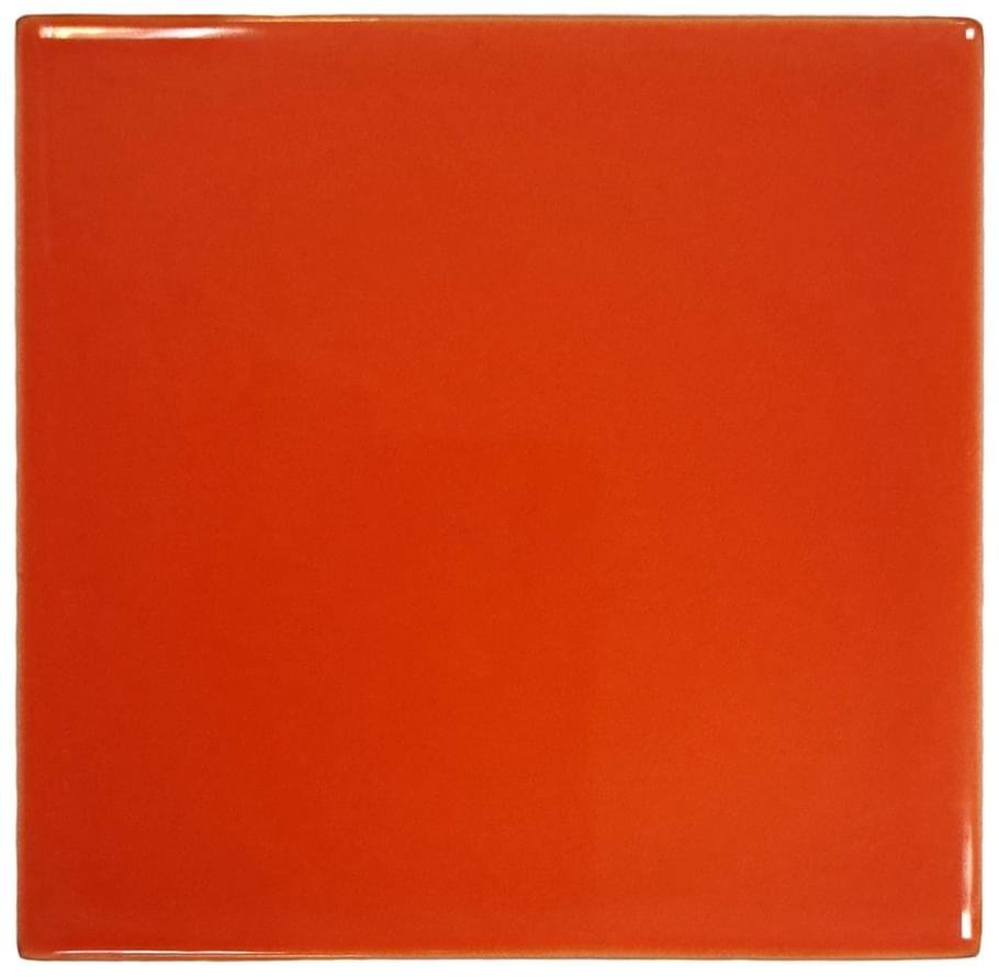 Modern Ceramics Mini Tile Red Glossy 9.9x9.9