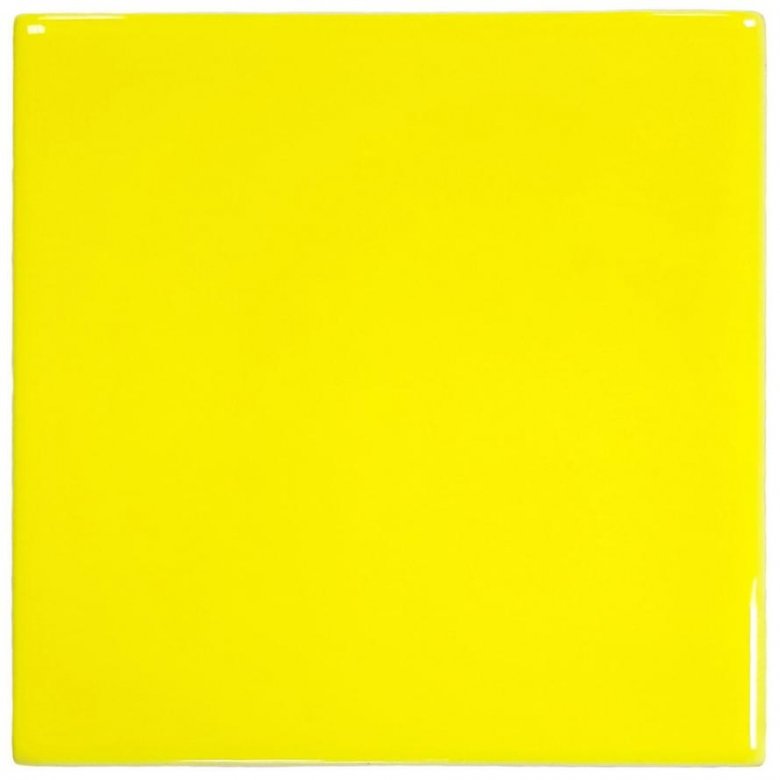 Modern Ceramics Mini Tile Yellow Glossy 9.9x9.9