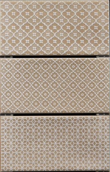 Monopole Mirage Decor Jewel Nacre Beige 7.5x15