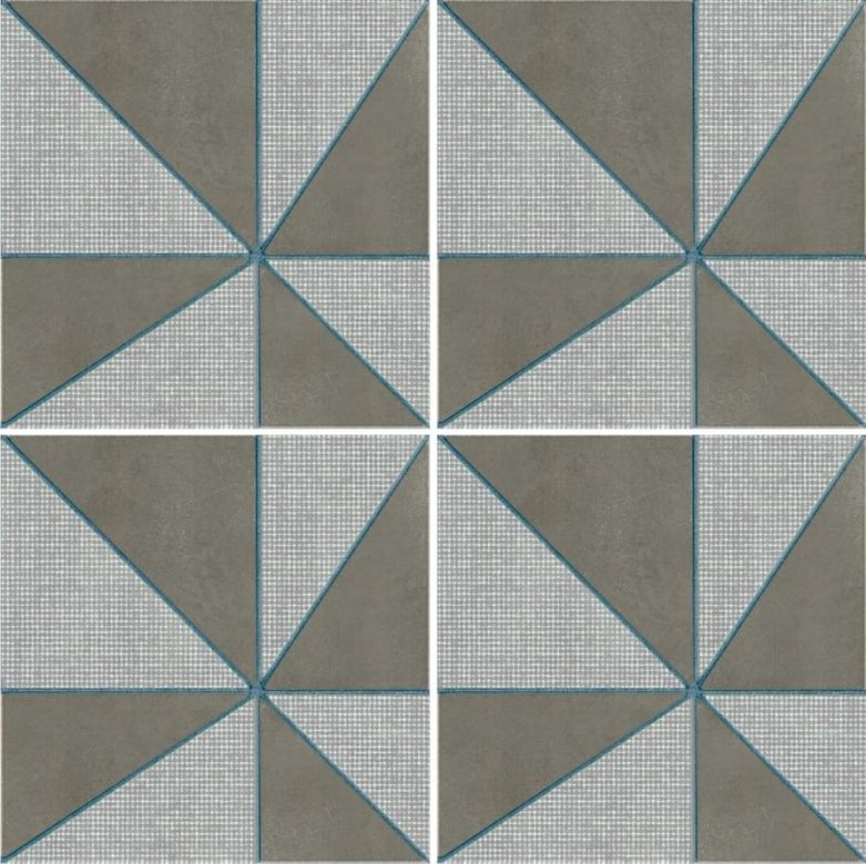 Mutina Azulej Gira Grigio 20x20